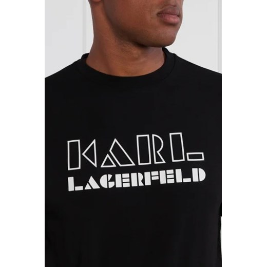 T-shirt męski Karl Lagerfeld z krótkim rękawem