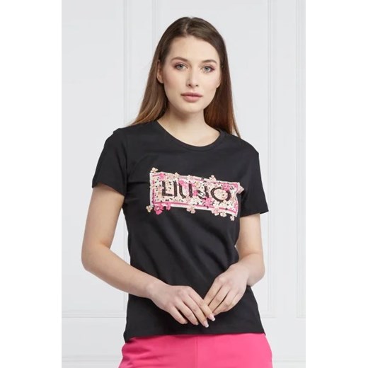 Liu Jo T-shirt | Regular Fit Liu Jo XS Gomez Fashion Store wyprzedaż