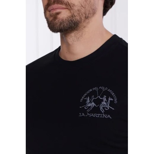 T-shirt męski La Martina z długim rękawem