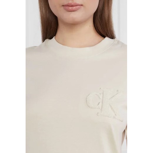CALVIN KLEIN JEANS T-shirt CHENILLE | Regular Fit XS Gomez Fashion Store