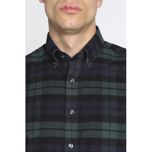 Oscar Jacobson Koszula Brushed | Slim Fit Oscar Jacobson S okazja Gomez Fashion Store