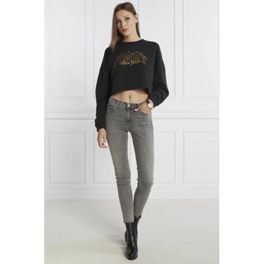 Tommy Jeans Bluza LUXE VARSITY CREW | Cropped Fit Tommy Jeans S Gomez Fashion Store