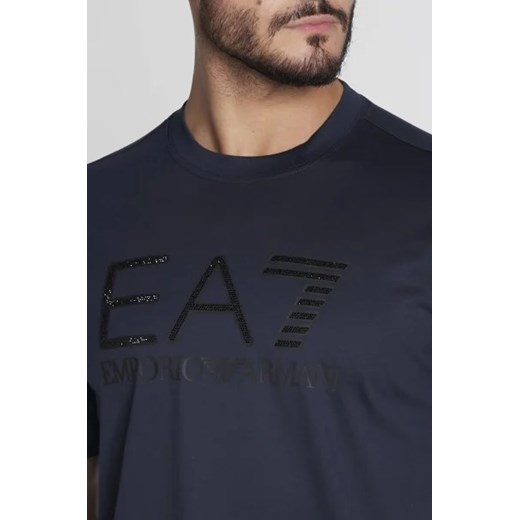 EA7 T-shirt | Regular Fit M okazja Gomez Fashion Store