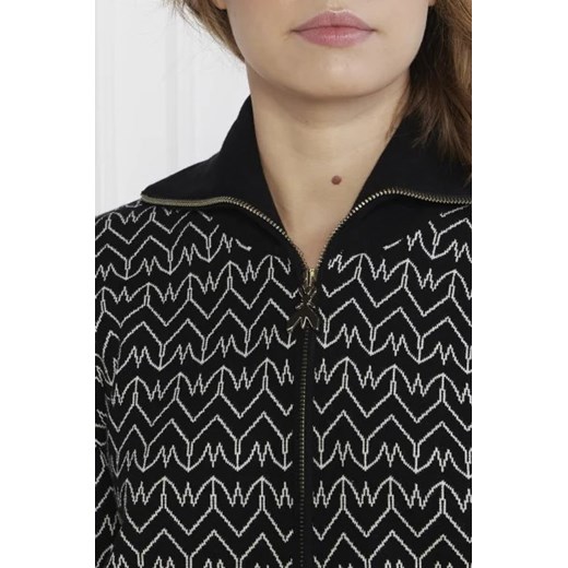 Sweter damski Patrizia Pepe z dekoltem w serek