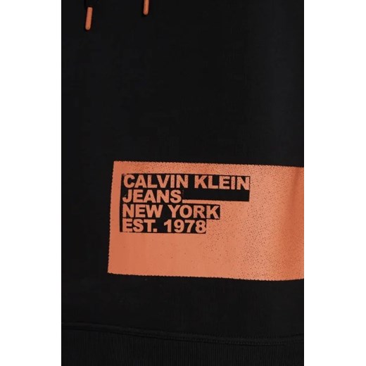 CALVIN KLEIN JEANS Bluza STENCIL BLocking logo | Regular Fit M Gomez Fashion Store