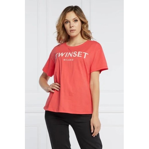 TWINSET T-shirt | Regular Fit Twinset XXS okazyjna cena Gomez Fashion Store