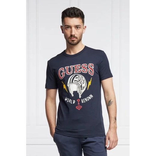 GUESS T-shirt ROUTE | Slim Fit Guess S Gomez Fashion Store okazja