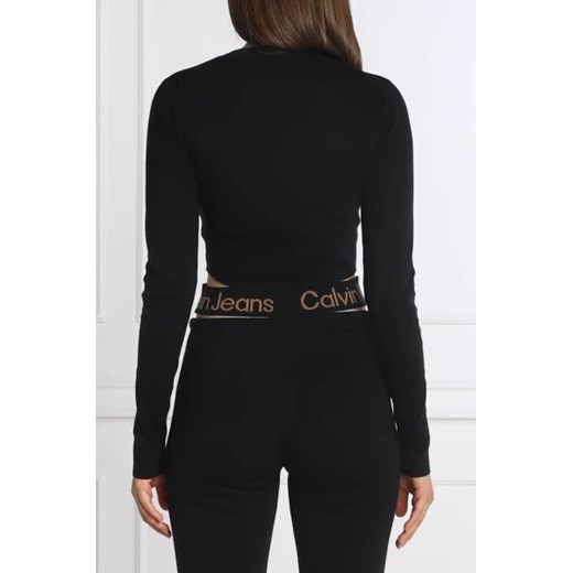CALVIN KLEIN JEANS Sweter | Cropped Fit M okazja Gomez Fashion Store