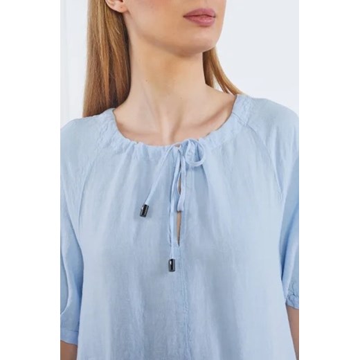 Peserico Lniana sukienka Peserico 40 Gomez Fashion Store wyprzedaż