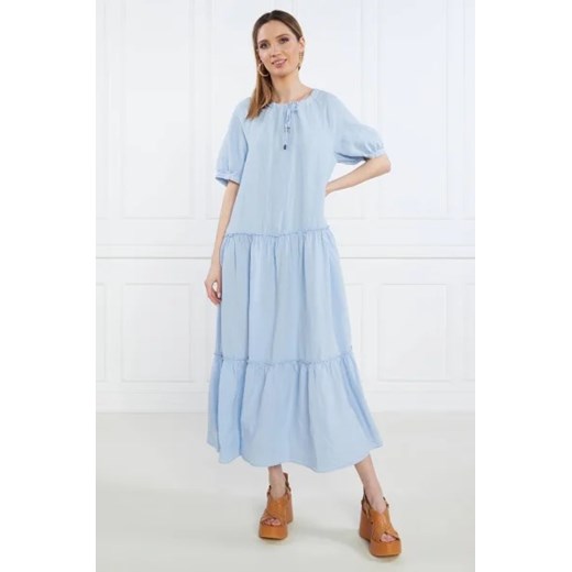Peserico Lniana sukienka Peserico 34 okazja Gomez Fashion Store