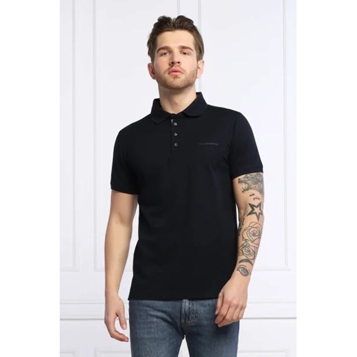 T-shirt męski czarny Karl Lagerfeld z krótkimi rękawami 