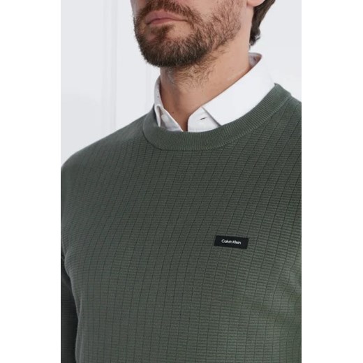 Calvin Klein Sweter | Regular Fit Calvin Klein M promocja Gomez Fashion Store