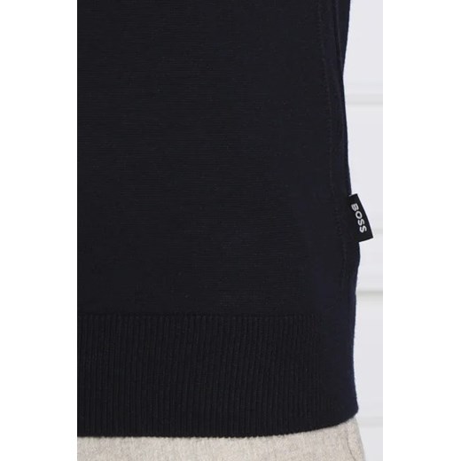 BOSS Wełniany sweter Leno-P | Slim Fit XXXL Gomez Fashion Store