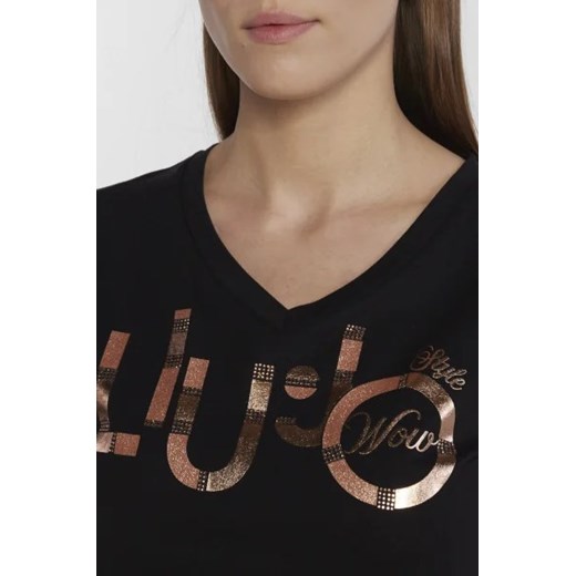 Liu Jo T-shirt | Regular Fit Liu Jo S okazyjna cena Gomez Fashion Store