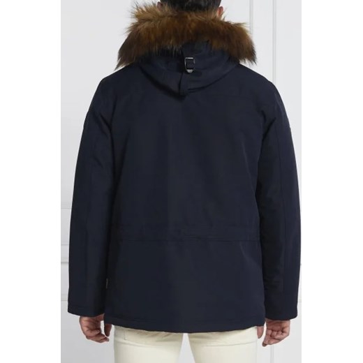 Parka Napapijri z poliestru w sportowym stylu