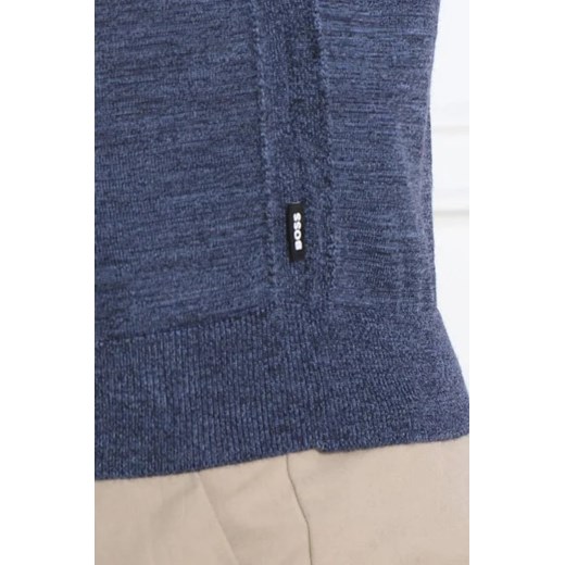 BOSS BLACK Wełniany sweter Leno-P | Slim Fit XXL Gomez Fashion Store wyprzedaż