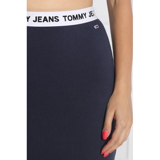 Spódnica Tommy Jeans czarna