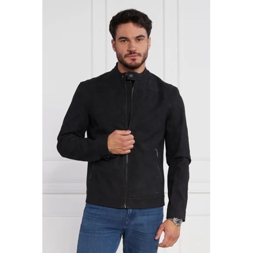GUESS Kurtka FAUX LEATHER BIKER J | Regular Fit Guess M okazja Gomez Fashion Store