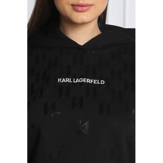 Karl Lagerfeld Bluza MONOGRAM | Regular Fit Karl Lagerfeld XS Gomez Fashion Store wyprzedaż