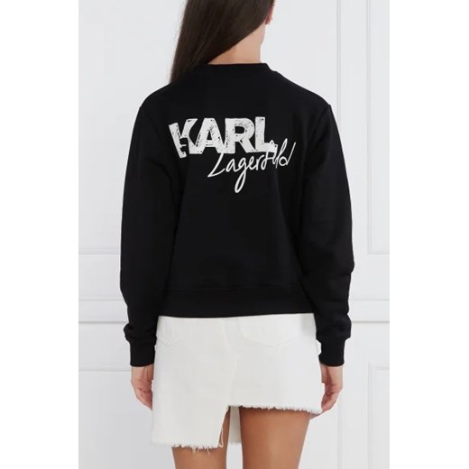 Karl Lagerfeld Bluza fun logo Karl Lagerfeld XS okazja Gomez Fashion Store