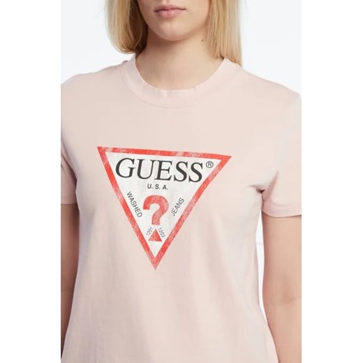 GUESS JEANS T-shirt | Regular Fit XS okazyjna cena Gomez Fashion Store