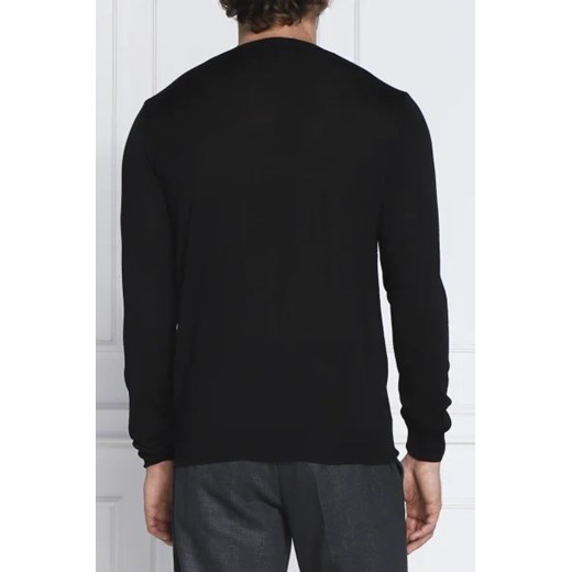 Oscar Jacobson Wełniany sweter Custer | Slim Fit Oscar Jacobson XL okazja Gomez Fashion Store