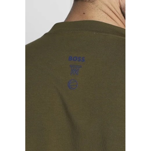 T-shirt męski BOSS HUGO z elastanu 