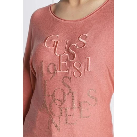 Bluzka damska Guess z poliamidu