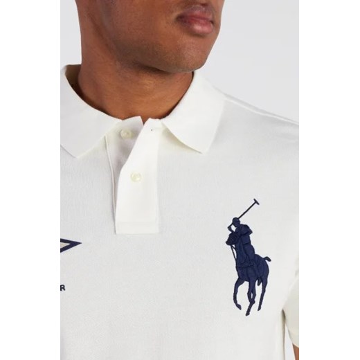 T-shirt męski Polo Ralph Lauren biały z krótkim rękawem 