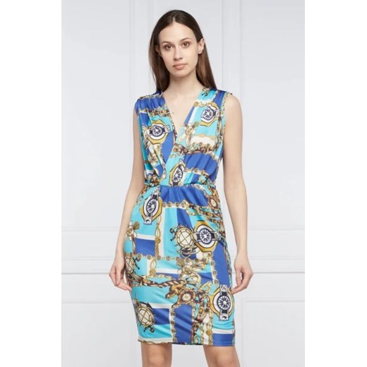 Sukienka Marciano Guess z dekoltem w serek mini bez rękawów casual 