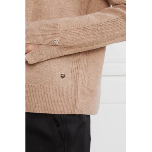 Marc Cain Wełniany sweter | Regular Fit | z dodatkiem kaszmiru Marc Cain 36 okazja Gomez Fashion Store