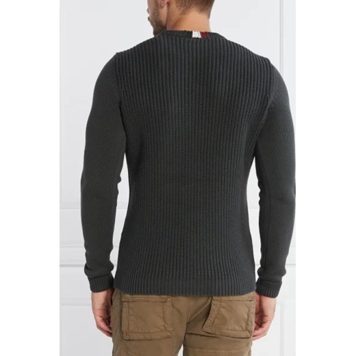 Aeronautica Militare Sweter | Regular Fit Aeronautica Militare XL okazja Gomez Fashion Store