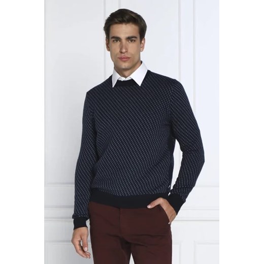 Sweter męski BOSS HUGO w serek