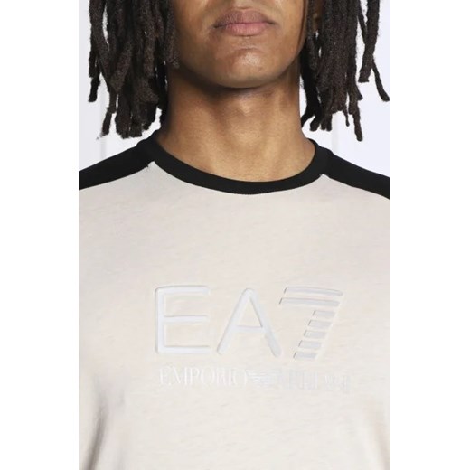 Biały t-shirt męski Emporio Armani 
