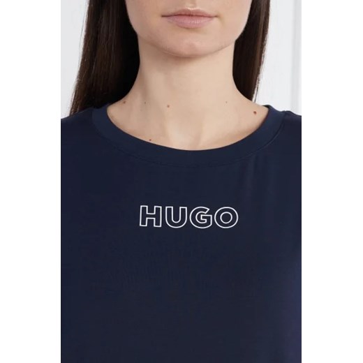 Bluzka damska Hugo Boss z wiskozy 