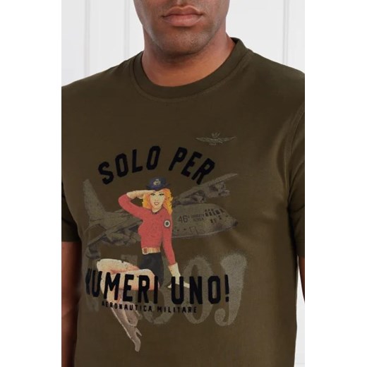 Aeronautica Militare T-shirt | Comfort fit Aeronautica Militare XXL okazja Gomez Fashion Store
