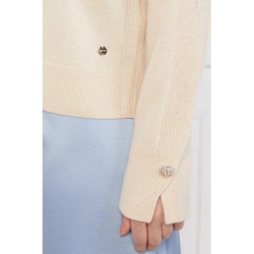 Marc Cain Wełniany sweter | Regular Fit | z dodatkiem kaszmiru Marc Cain 38 okazja Gomez Fashion Store