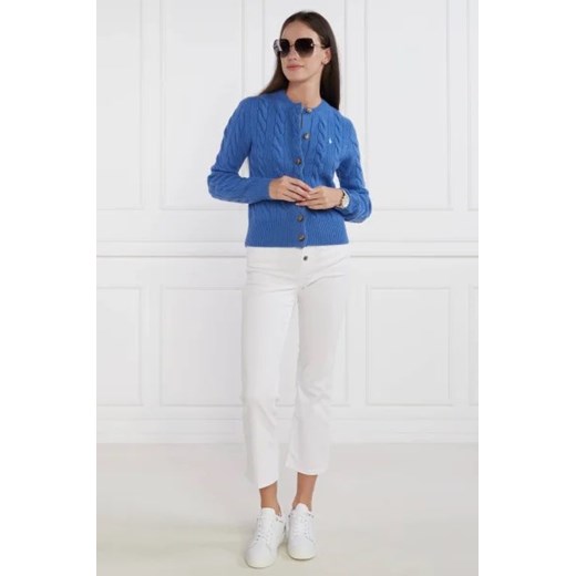 POLO RALPH LAUREN Wełniany kardigan | Regular Fit | z dodatkiem kaszmiru Polo Ralph Lauren S Gomez Fashion Store