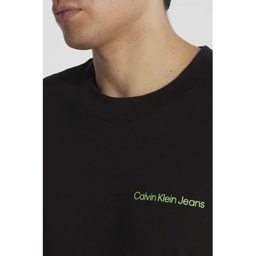 CALVIN KLEIN JEANS T-shirt LOGO TAPE | Regular Fit M Gomez Fashion Store wyprzedaż