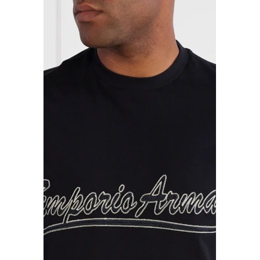 T-shirt męski Emporio Armani czarny