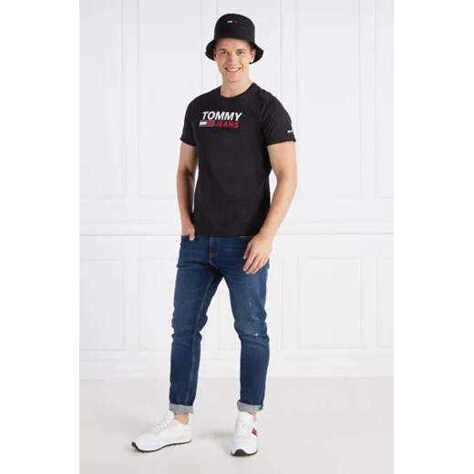 Tommy Jeans T-shirt CORP LOGO | Regular Fit Tommy Jeans XXL Gomez Fashion Store
