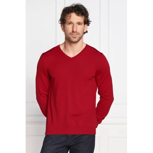 BOSS Wełniany sweter Melba-P | Slim Fit L okazja Gomez Fashion Store