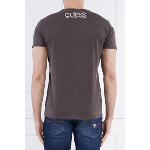 GUESS JEANS T-shirt GUESS X BRANDALISED LEON WASHED BUNNY | Regular Fit L Gomez Fashion Store promocja