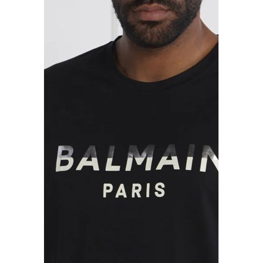T-shirt męski BALMAIN z krótkim rękawem 