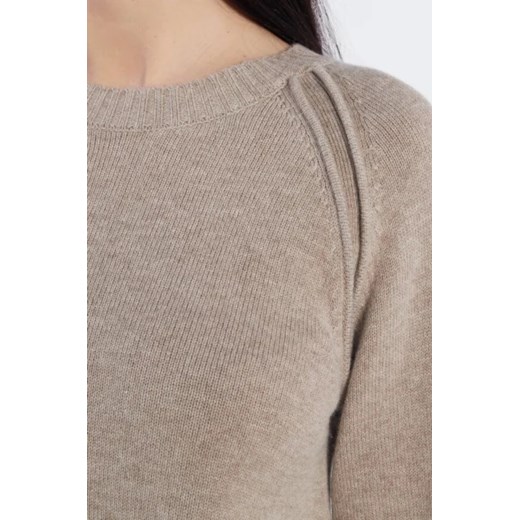 Beatrice B Wełniany sweter MAGLIA | Regular Fit | z dodatkiem kaszmiru Beatrice B XL wyprzedaż Gomez Fashion Store