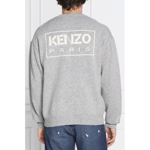 Kenzo Wełniany sweter KENZO PARIS | Regular Fit Kenzo S okazyjna cena Gomez Fashion Store