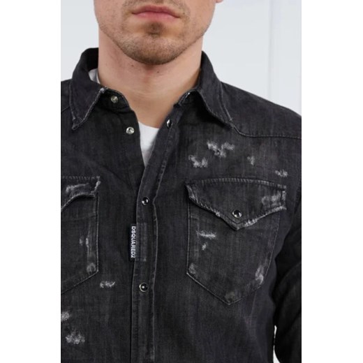 Dsquared2 Koszula Classic West Shirt | Regular Fit Dsquared2 50 wyprzedaż Gomez Fashion Store