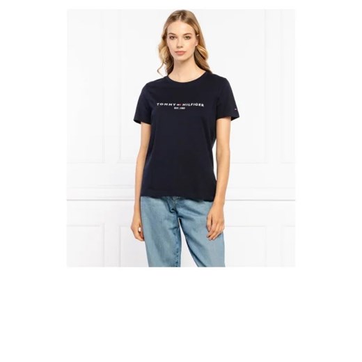 Tommy Hilfiger T-shirt | Regular Fit Tommy Hilfiger XS wyprzedaż Gomez Fashion Store