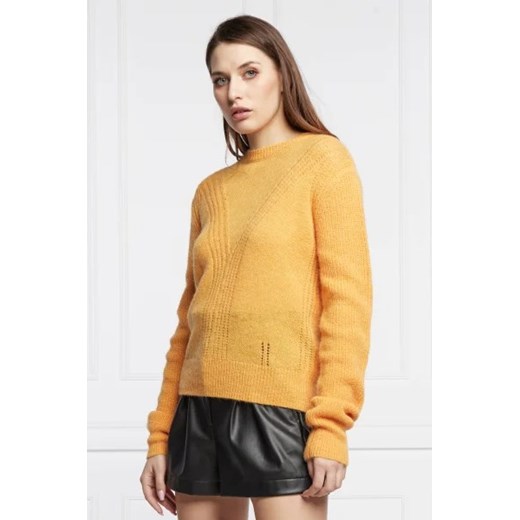 Sweter damski Patrizia Pepe z okrągłym dekoltem