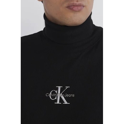 Sweter męski Calvin Klein z elastanu 